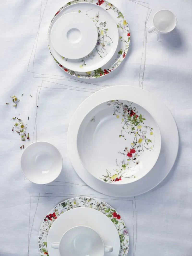 Rosenthal Fleurs Sauvages Stoviglie Piatto da colazione in porcellana 21 cm Coup
