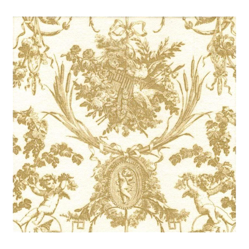 Casapari Serviette Romantic Toile Gold Dinner 3303D