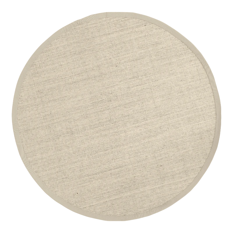 Dixie Teppich Sisal 37959 Jenny Marble mit Rand Durchmesser 150cm