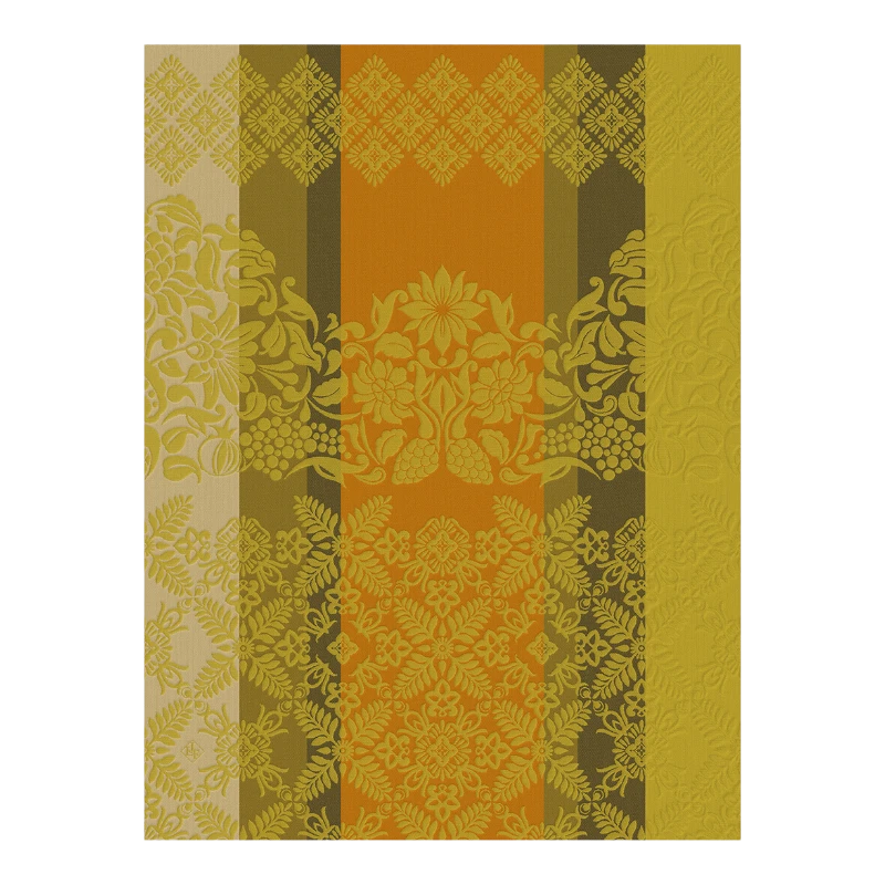 Strofinaccio Le Jacquard Francais Mumbai Saffron 29349