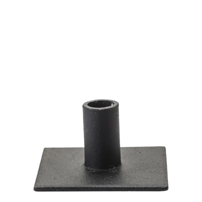 Kunstindustrien Square Mini portacandele 22 mm nero