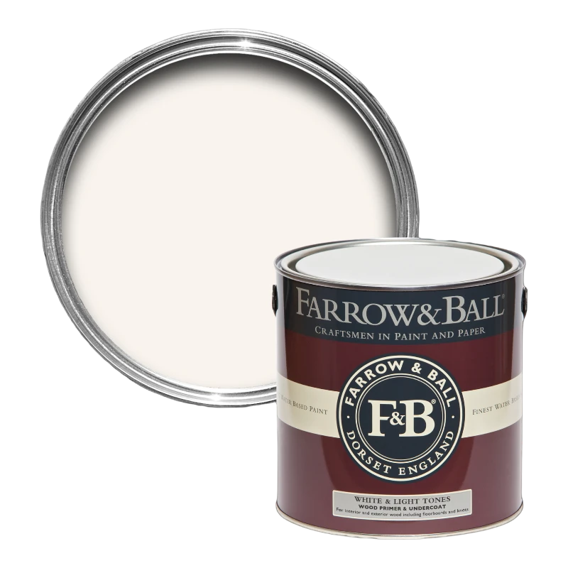 Farbtupfer Farrow & Ball Farrow Ball F+B Accessori Primer Legno Primer Legno Primer Luce White Light  Toni
