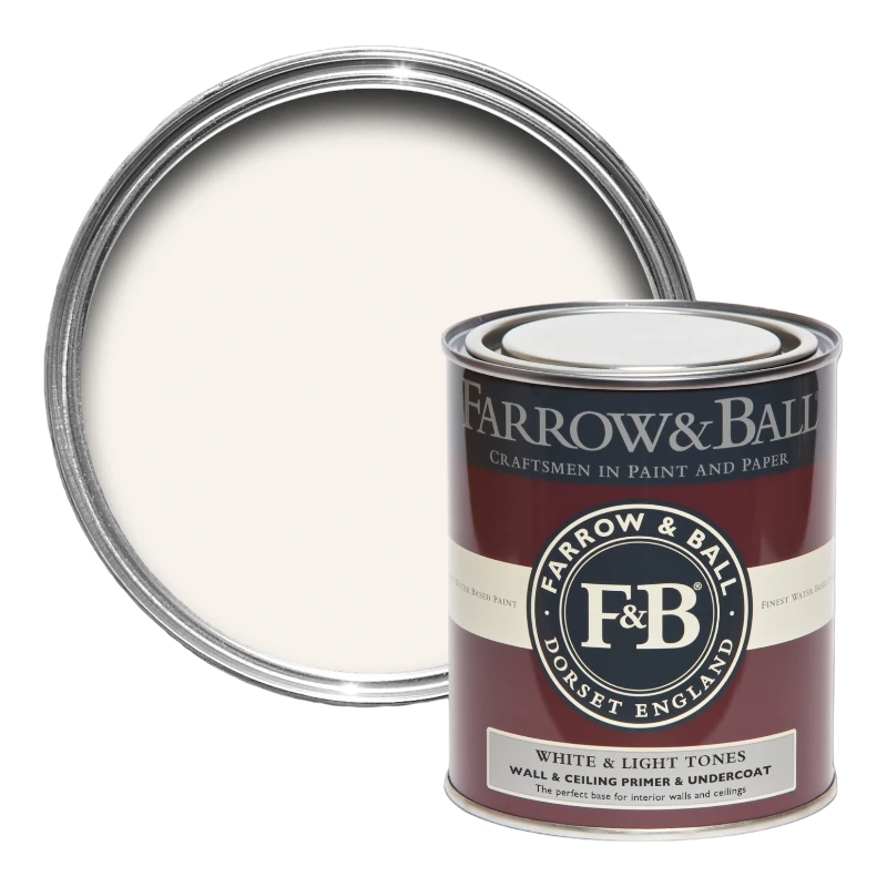 Farbtupfer Farrow & Ball Farrow Ball F+B Accessories Wall Primer Light White Light  Tones