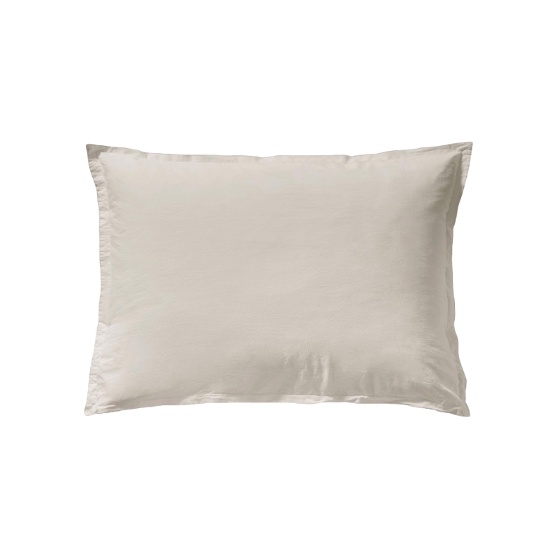 Essix Coton Lave Soft Line Biscuit Beige Biancheria da letto 50 x 70 cm