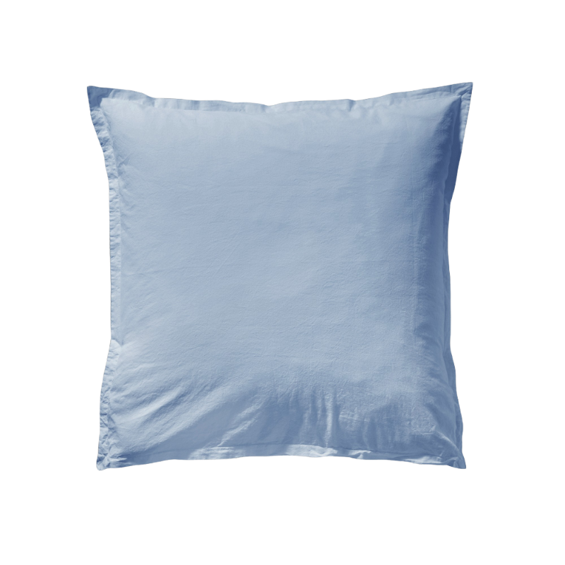 Essix Coton Lave Soft Line Cascade Biancheria da letto azzurra 65 x 65 cm