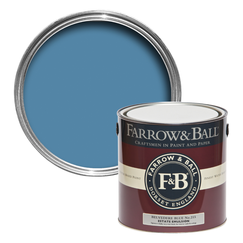 Farrow & Ball Farrow Ball Colours Belvedere Blue 215