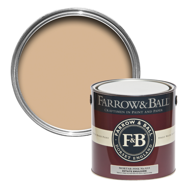 Farrow & Ball Farrow Ball Colours Mortar Pink G 13