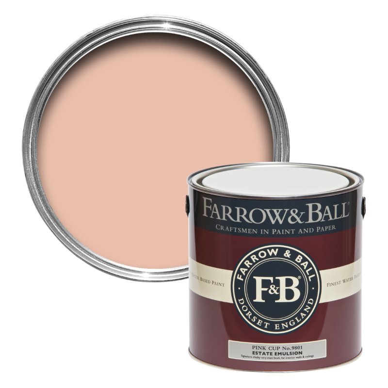 Farrow & Ball Farrow Ball Colours Pink Cup 9801