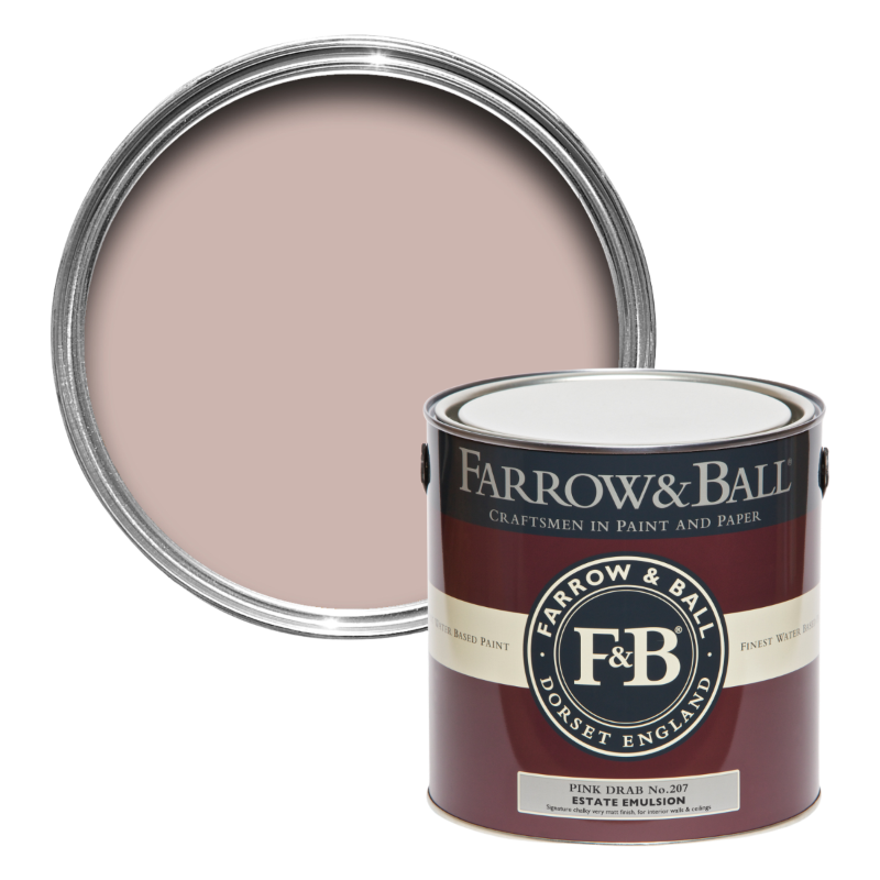Colori Farrow & Ball Farrow Ball Pink Drab 207
