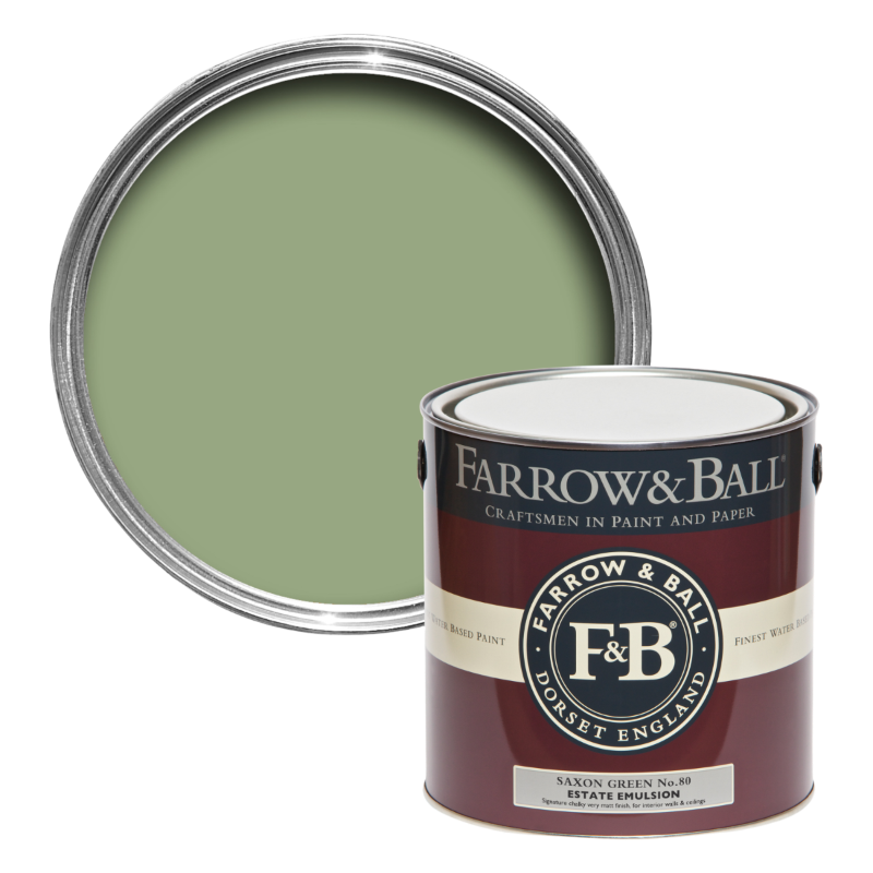 Farrow & Ball Farrow Ball Colours Saxon Green 80