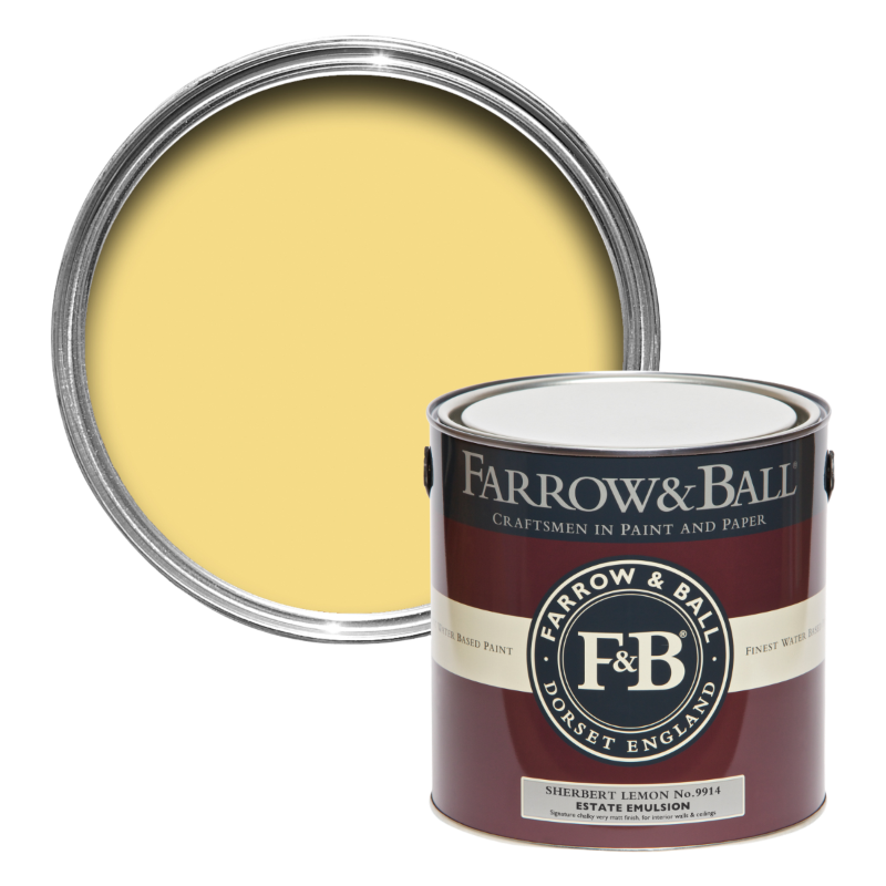 Farrow & Ball Farrow Ball Colours Sherbert Lemon 9914