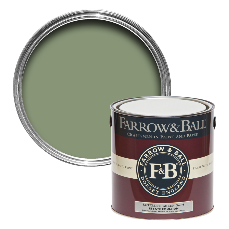 Farrow & Ball Farrow Ball Colours Sutcliffe Green 78