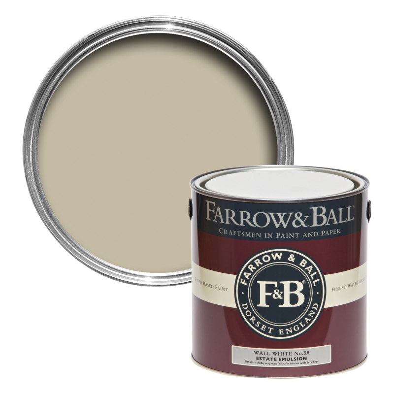 Colori Farrow & Ball Farrow Ball Wall White 58
