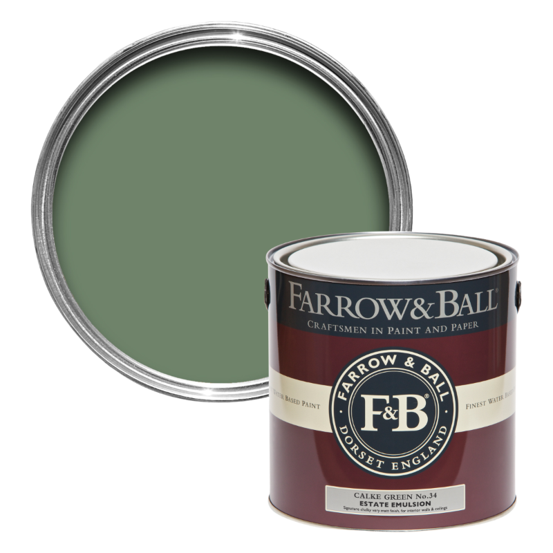 Farrow & Ball Farrow Ball Colours Green Calke Green 34
