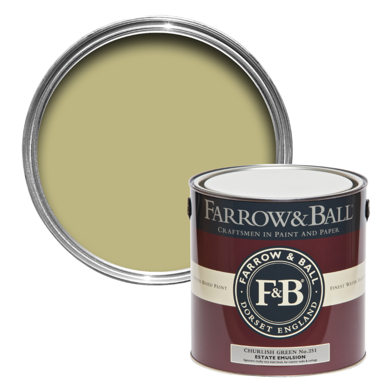Farrow & Ball Farrow Ball Colours Churlish Green 251