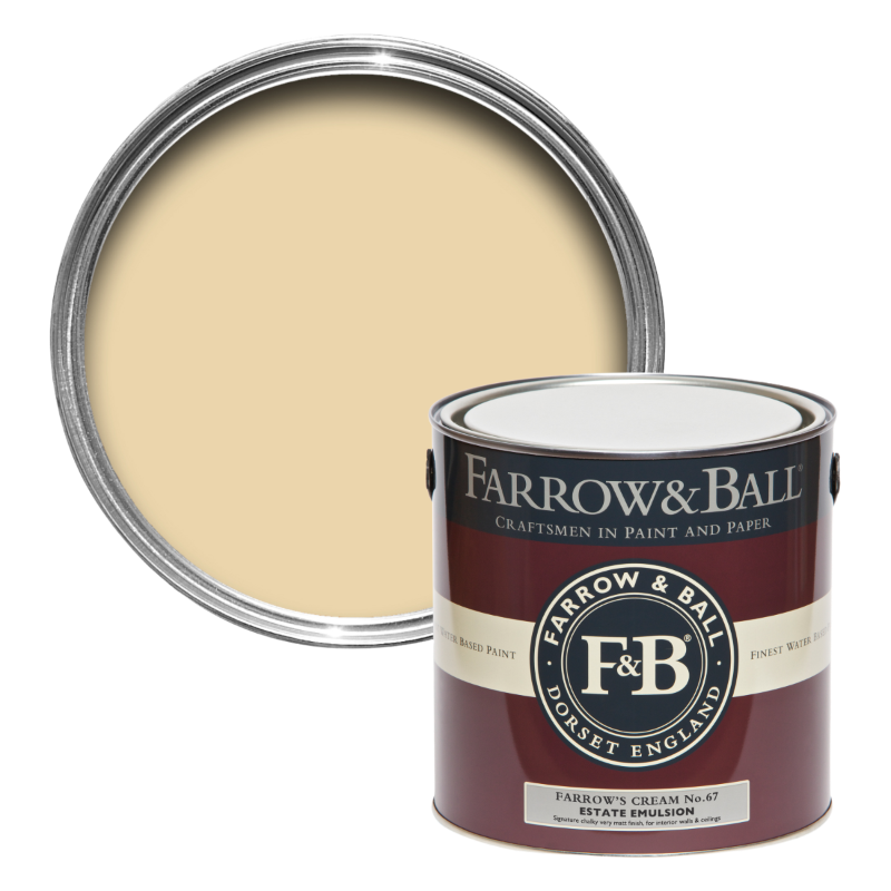 Farrow & Ball Farrow Ball Colours Yellow Farrow s Cream 67