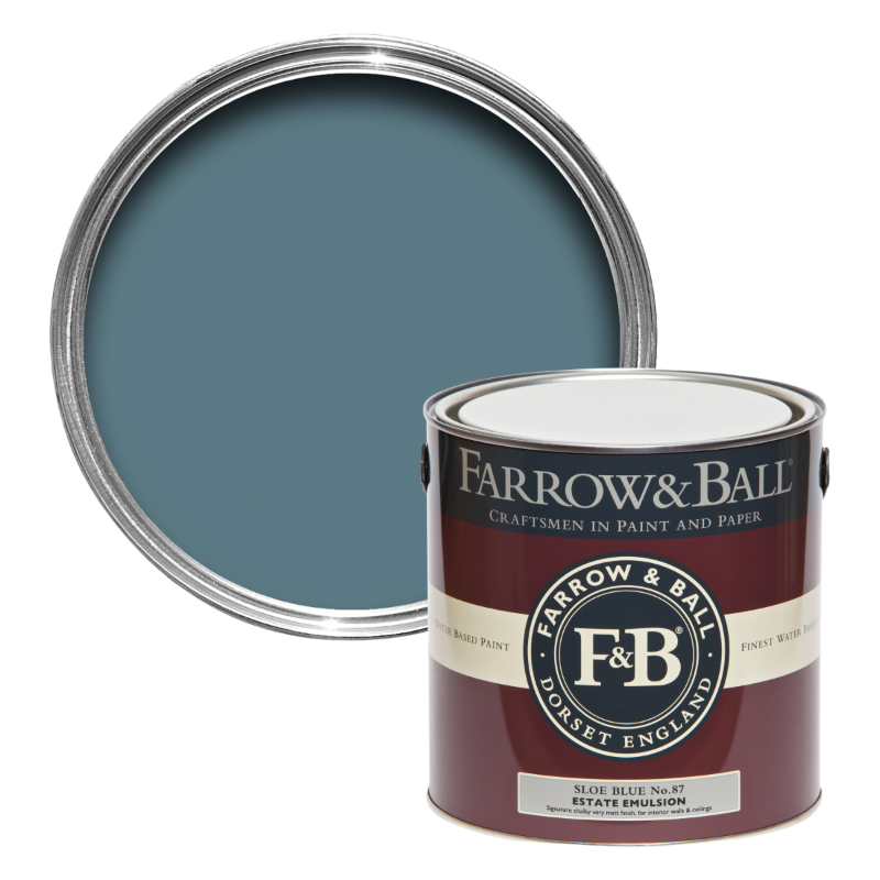Farrow & Ball Farrow Ball Colori Blu Sloe Blue 87