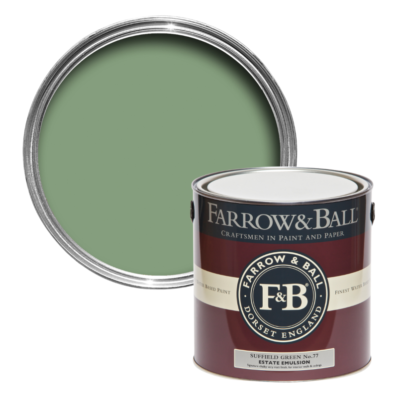 Farrow & Ball Farrow Ball Colours Green Suffield Green 77