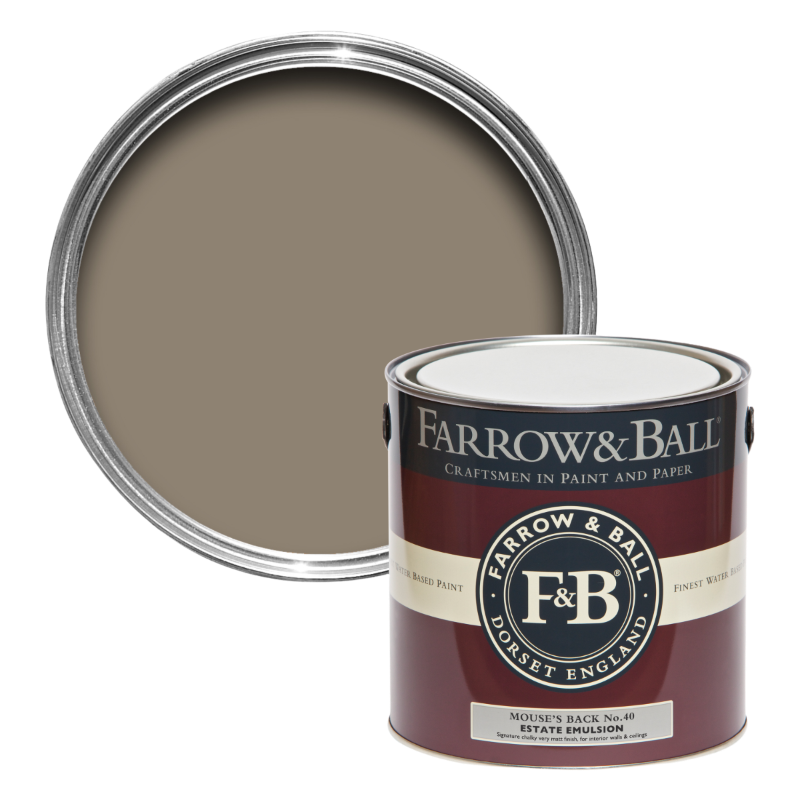 Farrow & Ball Farrow Ball Colours Grey Brown Mouse s Back 40