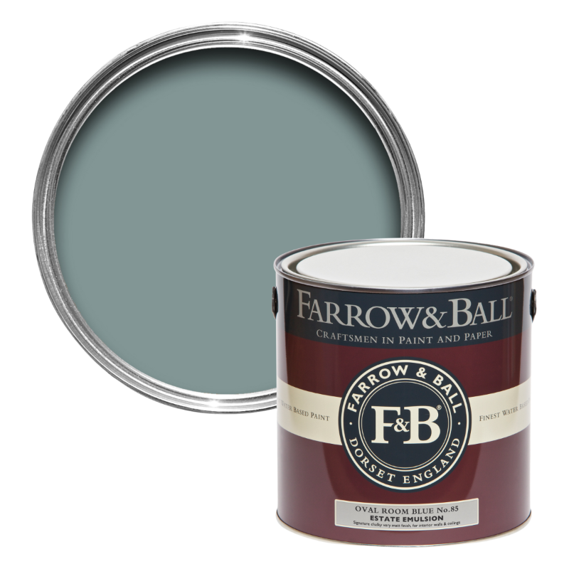 Farrow & Ball Farrow Ball Colori Blu Oval Room Blue 85
