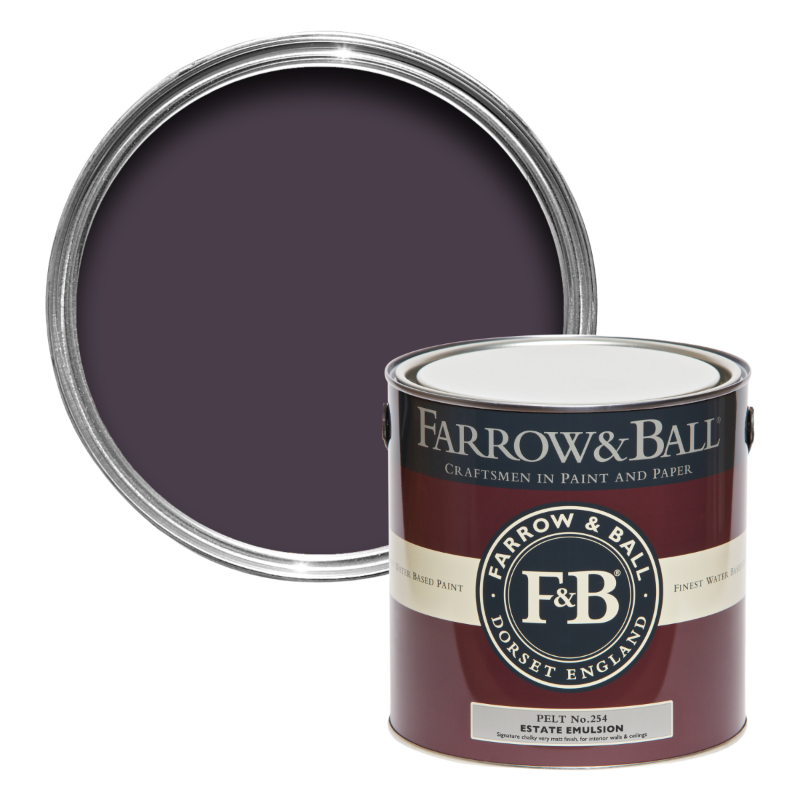 Farrow & Ball Farrow Ball Colours Aubergine Purple Pelt 254