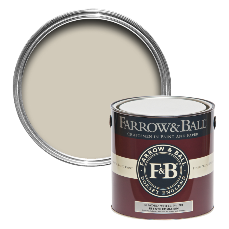 Farrow & Ball Farrow Ball Colori Bianco Beige Shaded White 201