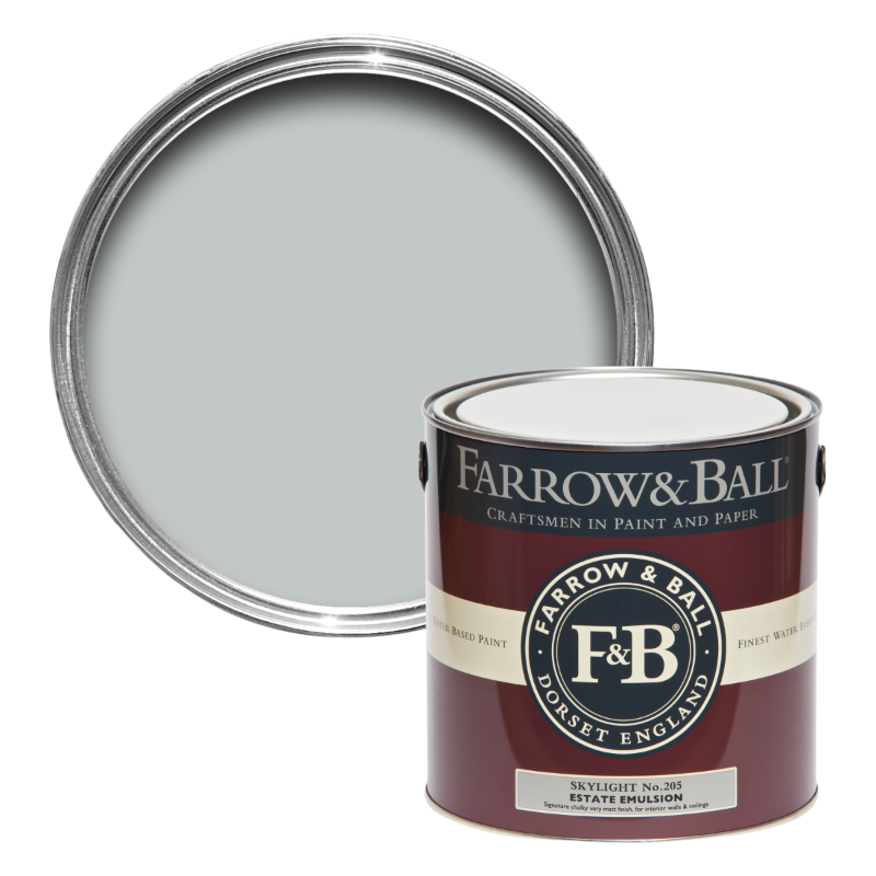 Farrow & Ball Farrow Ball Colori Bianco Blu Skylight 205
