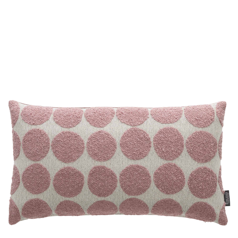 Rohleder Home Collection Cuscino Mega Dots Rosa Rosé