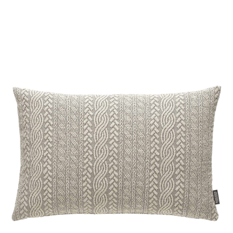 Rohleder Home Collection Cuscino Knit Chalet Beige Grigio