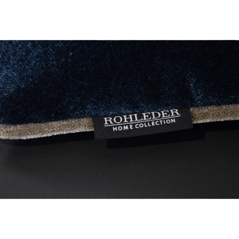 Rohleder Home Collection Cuscino Big Cloud Velluto Blu scuro