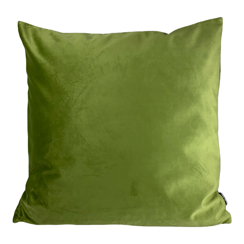 VanillaFly cuscino verde muschio velluto velluto